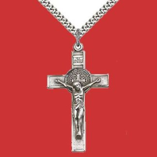 Sterling Silver and Gold Crucifix/Cross Pendants