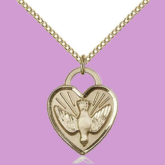 Sterling Silver & Gold Medal Pendants