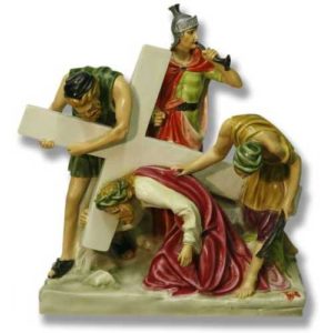 Station 3 Statue: Jesus Falls the First Time