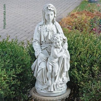 Madonna of Bruges Garden Statue