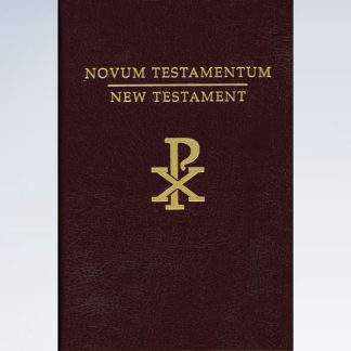 Clementine Vulgate & Challoner Rheims New Testament in Latin & English