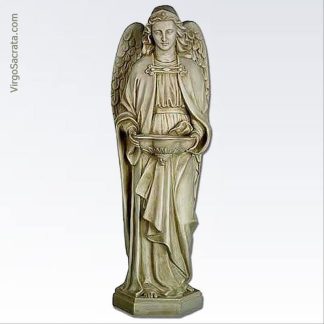 Holy Water Font Angel Statue