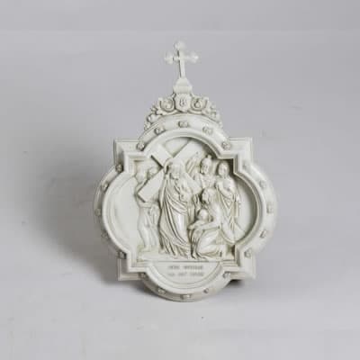 Ornamental Wall Plaque Station of Cross 8