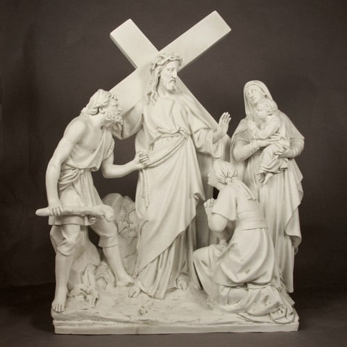 New Stations of the Cross Statues