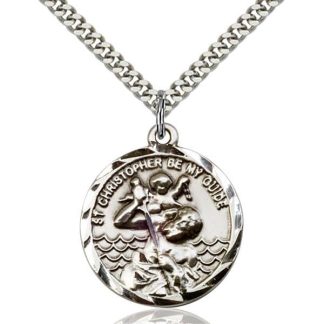 Saint Christopher Be My Guide Medal