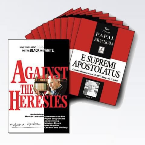 Against the Heresies Study Kit: Marcel Lefebvre's book & 10 Encyclicals