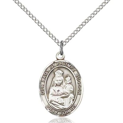 Our Lady of Prompt Succor Medal Pendant