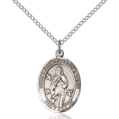 Our Lady of Assumption Medal Pendant