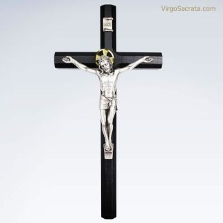 Black Wood Crucifix