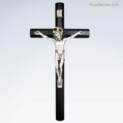 Black Wood Crucifix