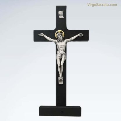Black Standing Crucifix