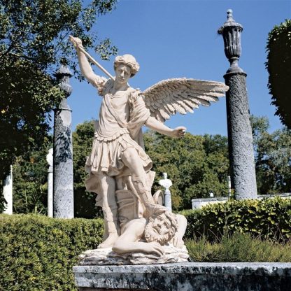 St Michael the Archangel Garden Statue