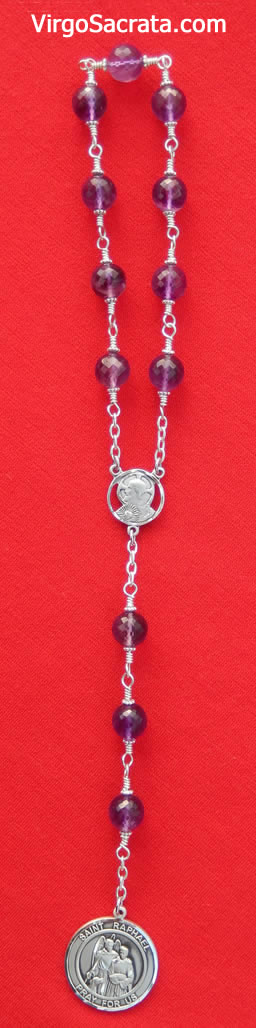 Saint Raphael prayer beads