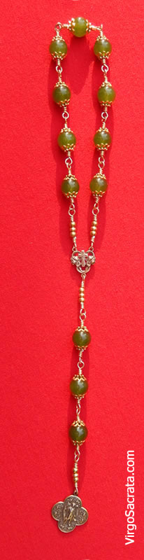 Saint Raphael prayer beads