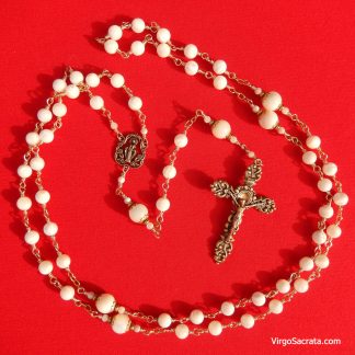 Mother of Pearl Bronze Rosary
