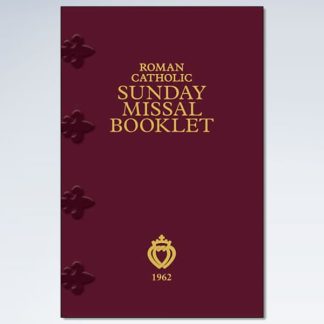 Sunday Missal Latin Mass Booklet