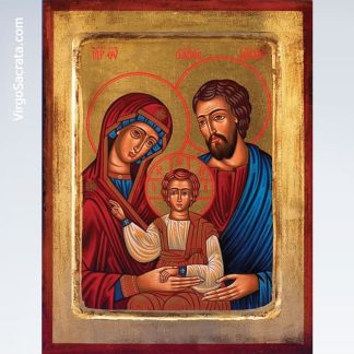 Holy Family Hand-Painted Icon