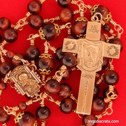 Holy Face Chaplet with Veronica's Veil Holy Face Cross