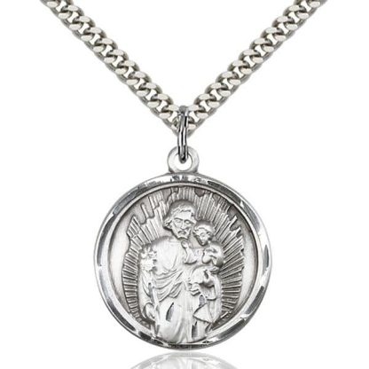 St Joseph Oratory Medal Pendant