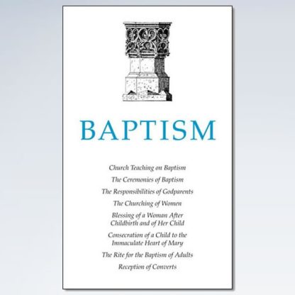 Baptismal Booklet on Ceremony of Baptism