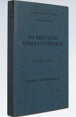 De Breviarii Romani Liturgia