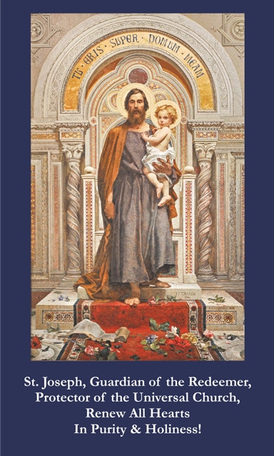 St. Joseph Protect the Church In Times Of Tribulation