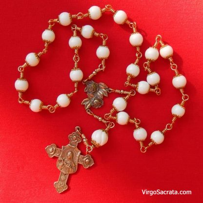 Chaplet of St Therese - Little Flower Rosary Beads