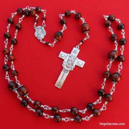 Holy Face Chaplet in Sterling Silver