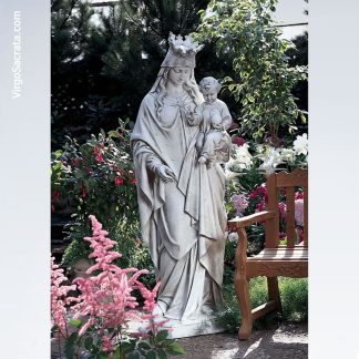 Virgin Mary Queen of Heaven Statue