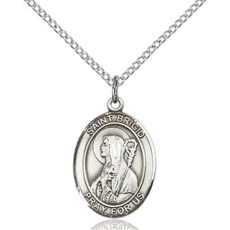 St Brigid of Ireland Pendant Necklace