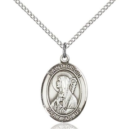 St Brigid of Ireland Pendant Necklace