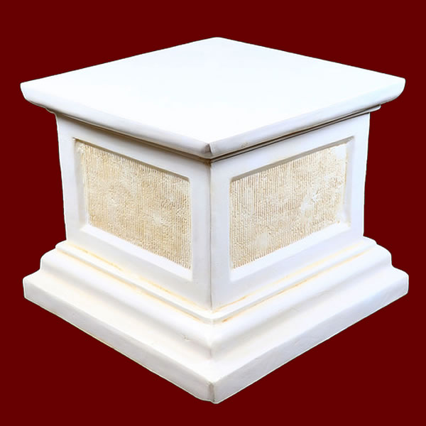 Large surface statue pedestal