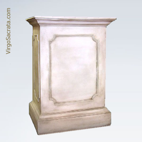 Rectangular Pedestal for Statues