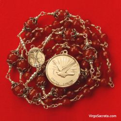 Holy Spirit Chaplet in Sterling Silver
