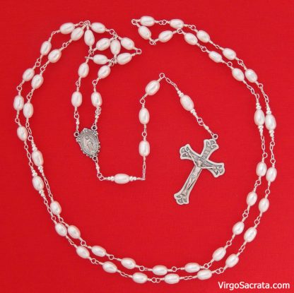 Freashwater pearl rosaries