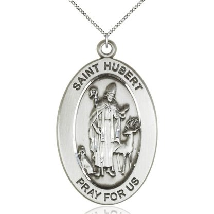 Saint Hubert Medal Pendant