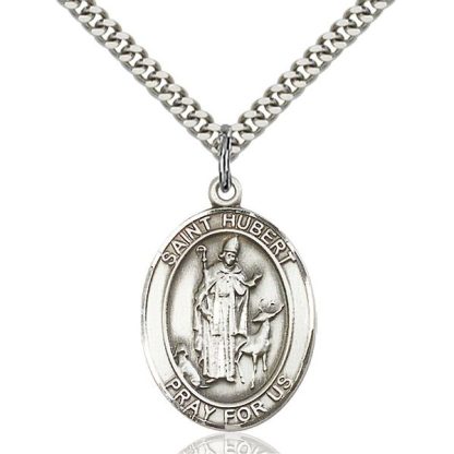 St Hubert or Saint Hubertus Pendant