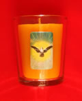 Holy Ghost Beeswax Candle