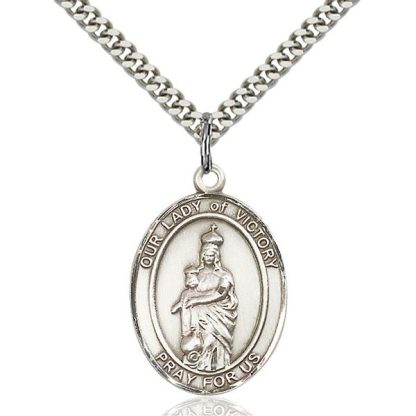 Our Lady of Victory Medal Pendant