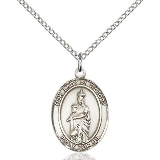 Sterling Silver Our Lady of Victory