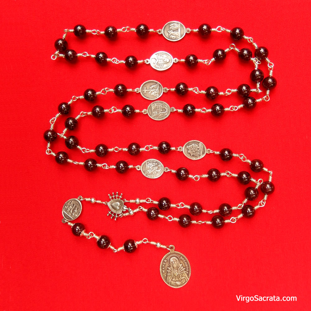 Servite Rosary, Seven Sorrows (Dolors) of Mary