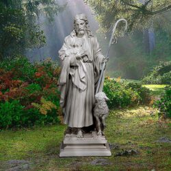 Jesus Statue, The Good Shepherd Garden Statue