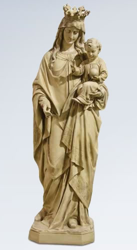 Our Lady, Queen of Heaven Church Statue