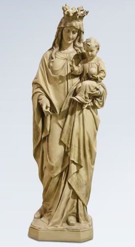 Our Lady, Queen of Heaven Church Statue