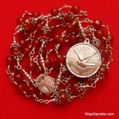 Holy Spirit Chaplet in Sterling Silver