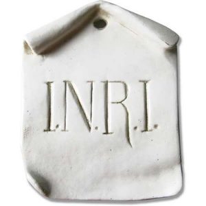 INRI Sign Plaque