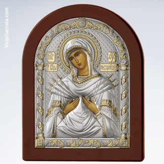 Icon of Our Lady of Sorrows, ‘Softener of Evil Hearts’