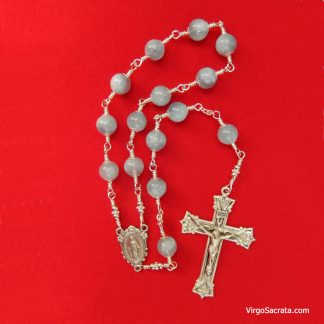 Aquamarine Rosary