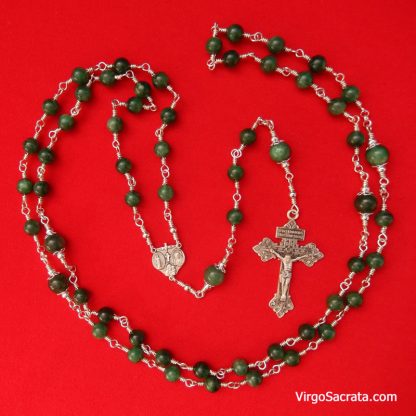 Sterling Silver Pardon Crucifix Rosary