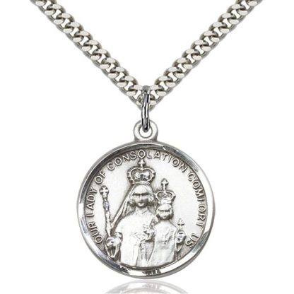 Our Lady of Consolation Medal Pendant